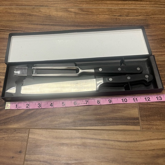 Hen & Rooster 440A Rostfrei Hot Forged Cutlery - 2 Piece - Picture 4 of 4